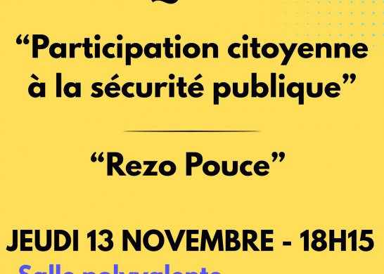 Réunion publique 13-11-2025