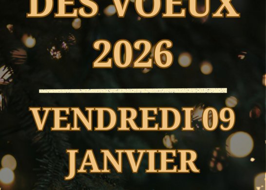 Invitation voeux 2026
